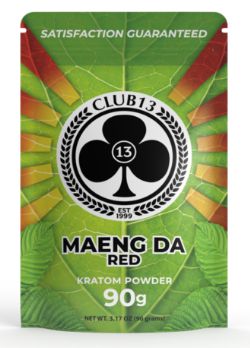 CLUB13 MAENG DA RED KRATOM POWDER  90G