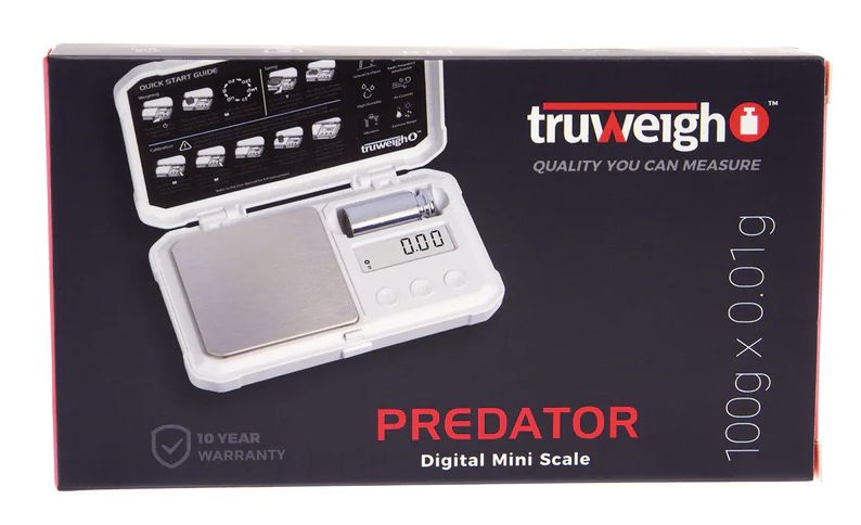 TRUWEIGHT PREDATOR DIGITAL MINI SCALE 100G*0.01g BLACK
