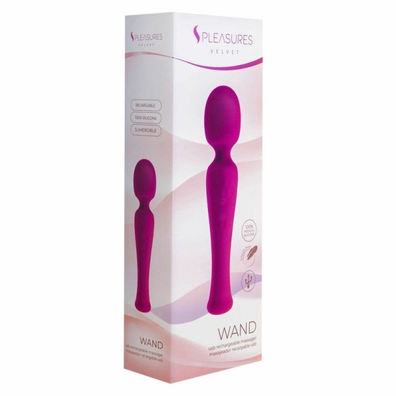 PLEASURES VELVET WAND MASSAGER