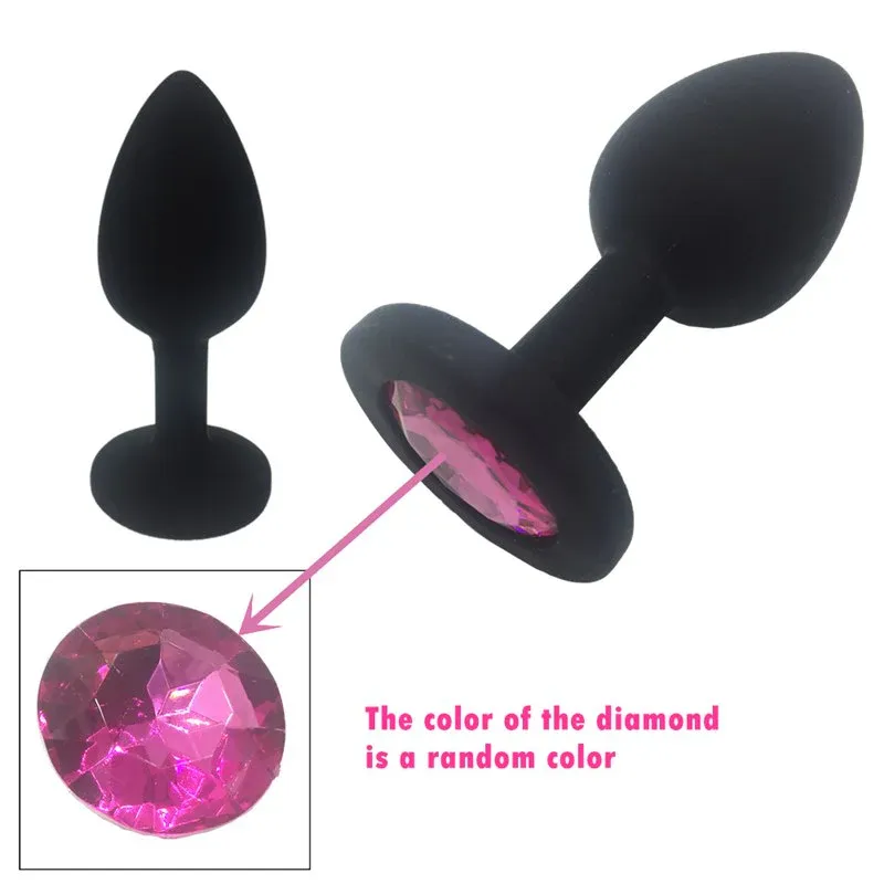PLEASURES CRYSTAL BUTT PLUGS