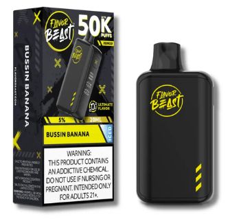 FLAVOUR BEAST BUSSIN BANANA 50K PUFFS