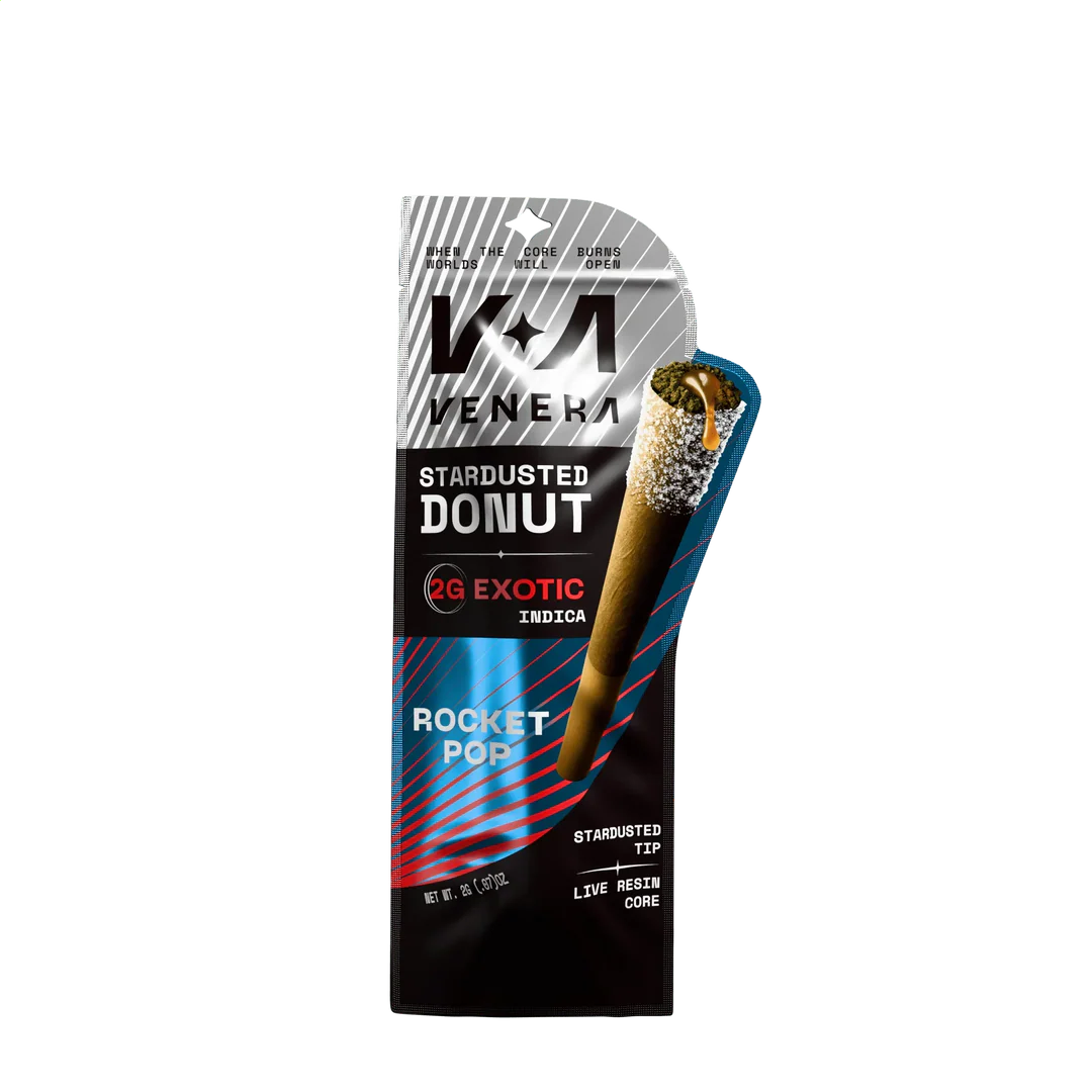 VENERA 2G EXOTIC STARDUSTED TIP PRE ROLL, Flavour: Rocket Pop (Indica)