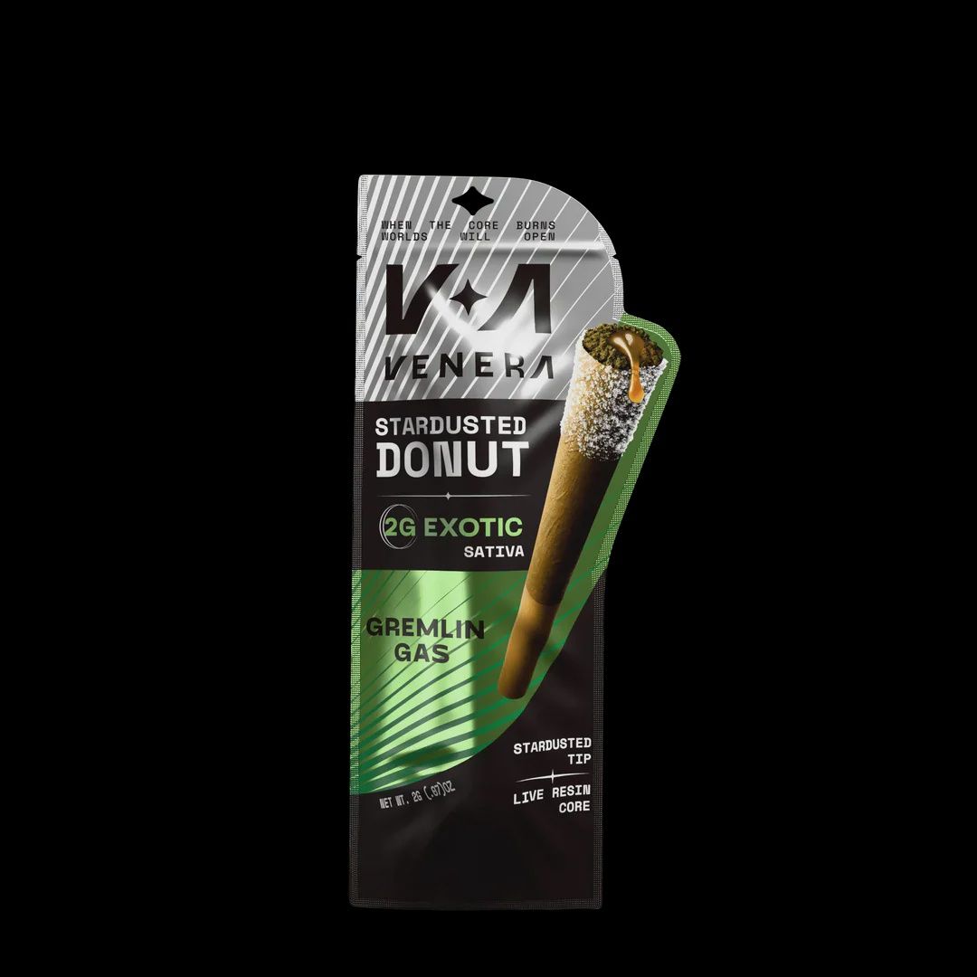 VENERA 2G EXOTIC STARDUSTED TIP PRE ROLL 10CT BOX | GREMLIN GAS (S)