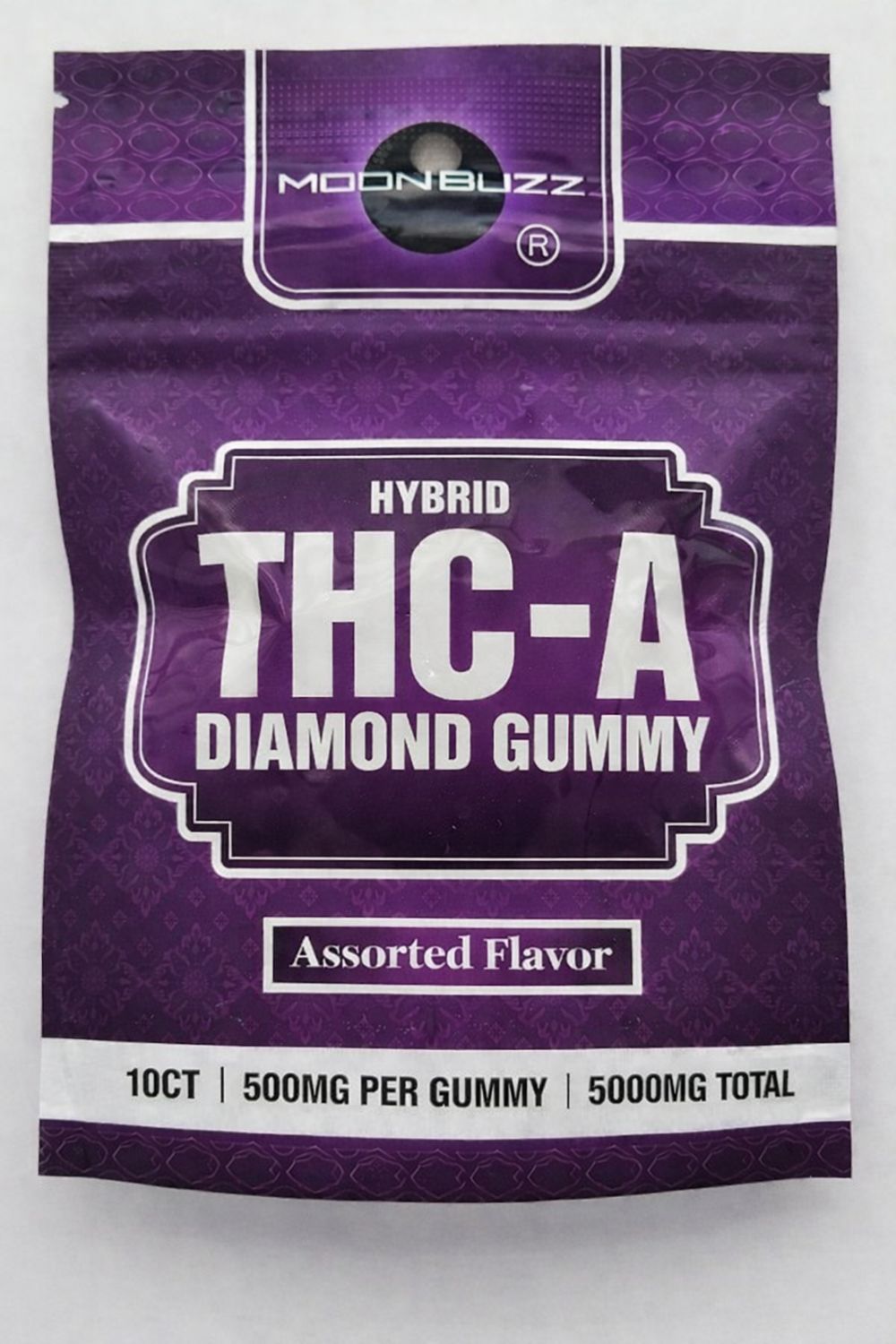 MOON BUZZ THC-A DIAMOND 5000MG GUMMY ASSORTED(H)
