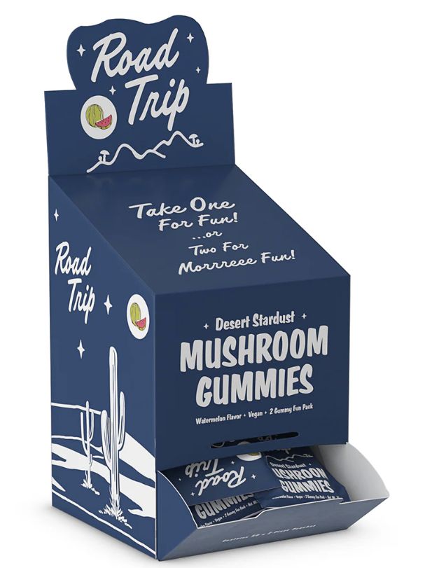 ROAD TRIP 2PC MUSHROOM GUMMIES 30PK BOX WATERMELON