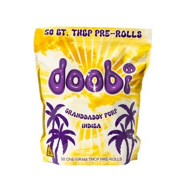 DOOBI THC-P 1G PRE ROLLS 50CT/PK | GRAND DADDY  PURP (I)