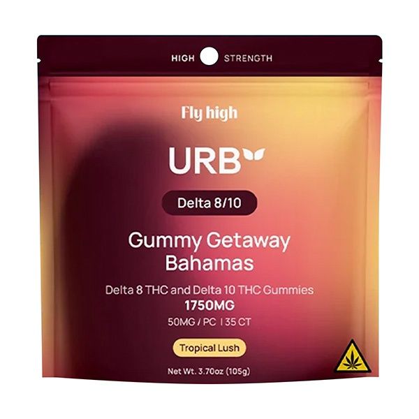 URB D8 VGN GUMMIES 1750MG 35CT TROPICAL