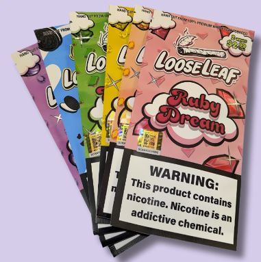 LOOSE LEAF 2 NATURAL LEAF WRAPS, Flavour: Emerald Dream