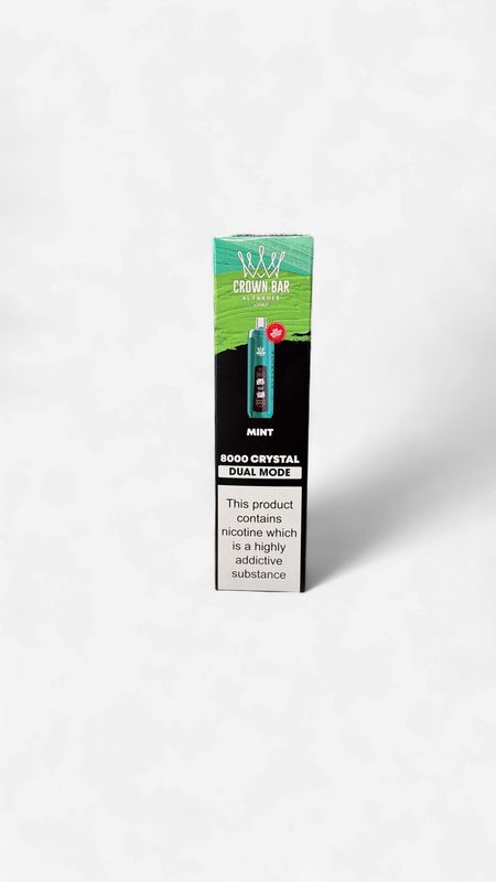 AL FAKHER CROWN BAR 8000 PRO 5PK  MINT