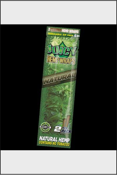 JUICY JAYS HEMP WRAPS 25PK 2CT Natural