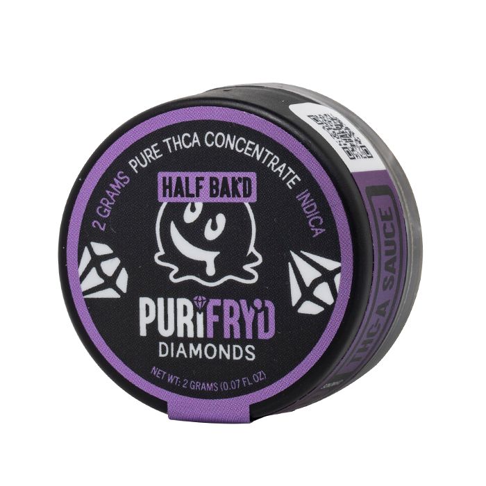 HAL BAKED PURIFRYD DIAMONDS THCA 2G INDICA