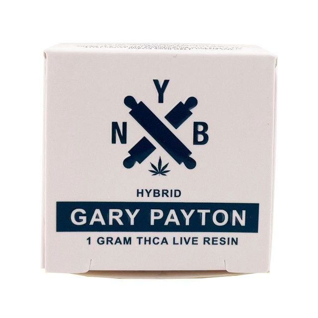 NYB GARY PAYTON HYBRID 1GM THCA LIVE ROSIN