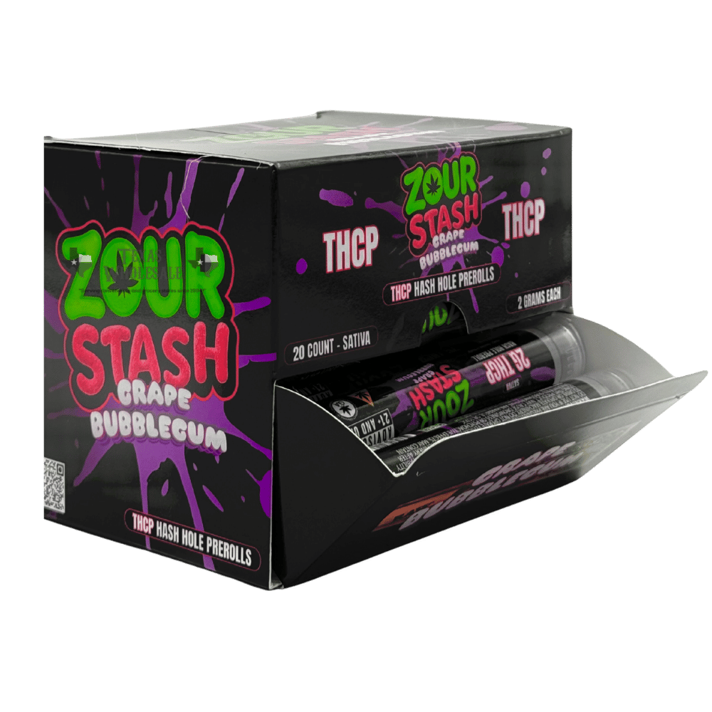 ZOUR STASH 2G THCP GRAPE BUBBLEGUM