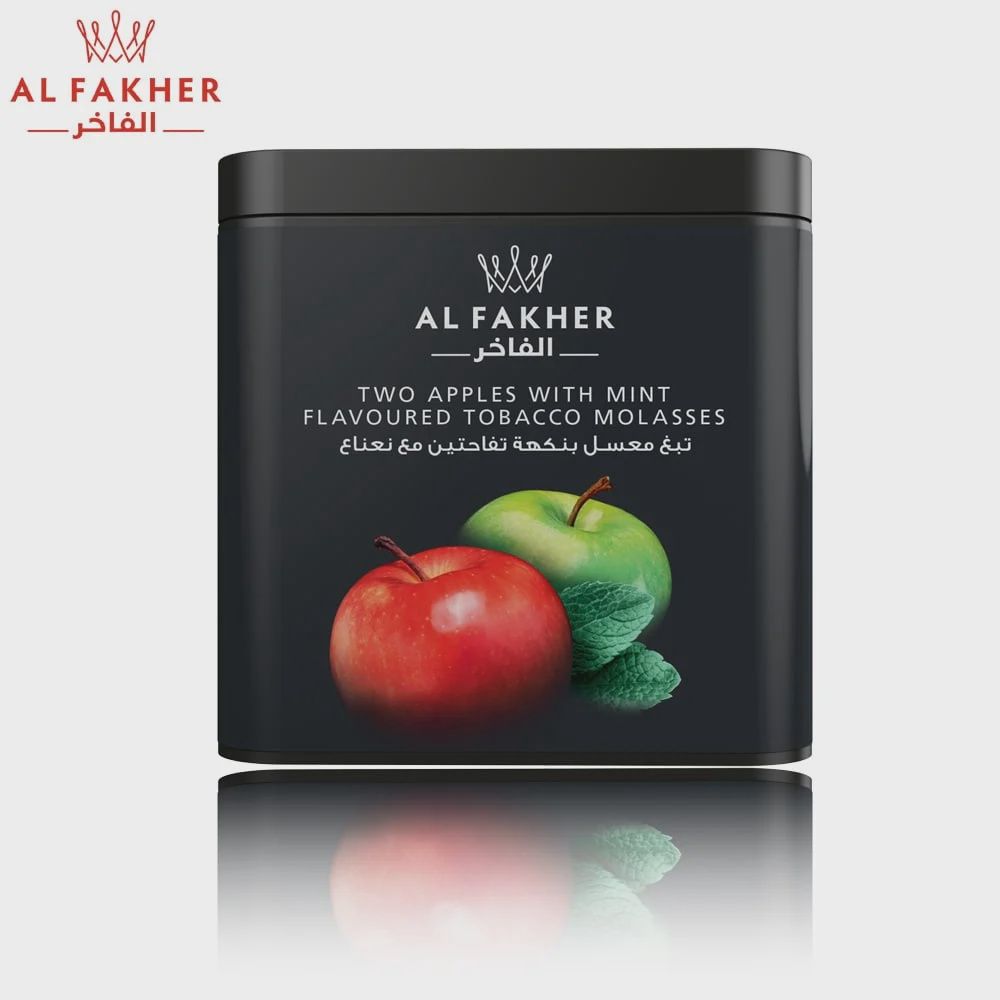 AL FAKHER TWO APPLES W/MINT 1000G