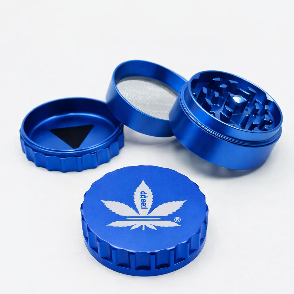 ALEAF GRINDER 75mm 4pt ALG100-75 BLUE