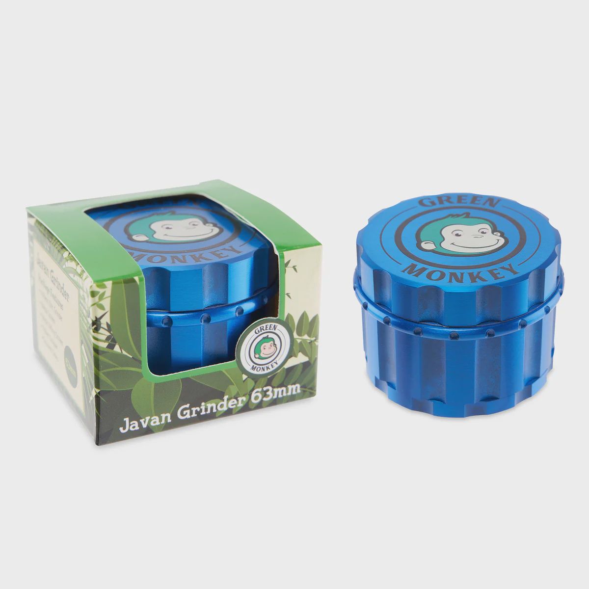 GRINDER GREEN MONKEY JAVAN 63mm 4PT BLUE