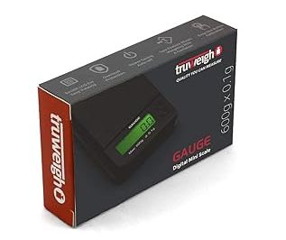 TRUWEIGH GAUGE MINI SCALE 600gX0.1g BLACK