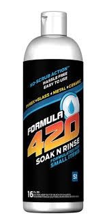 FORMULA 420 SOAK N RINSE 16oz cleaner