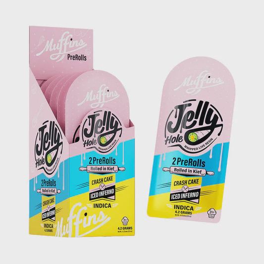MUFFINS JELLY HOLE THC-A 2.1g PreRoll 2/Pk