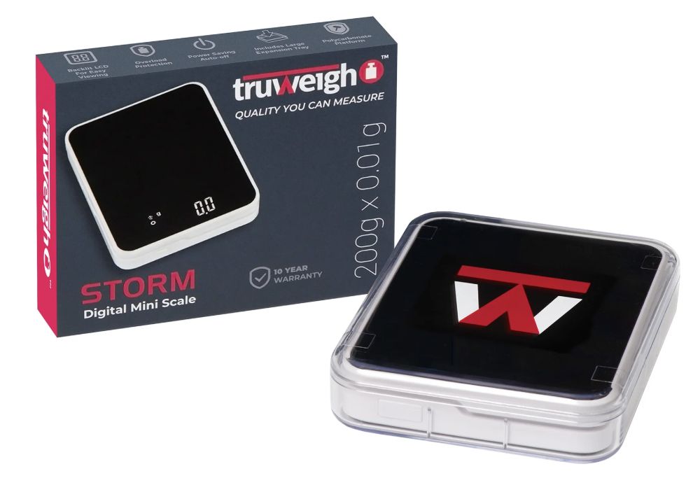TRUWEIGH STORM MINI SCALE 200gX0.01g WHITE