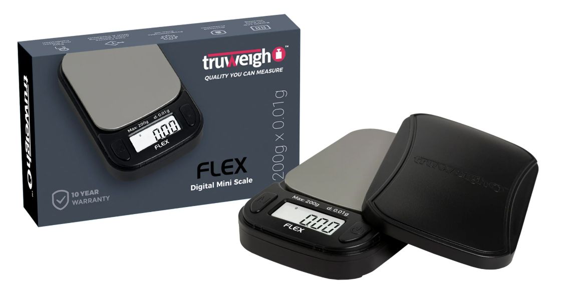 TRUWEIGH MINI SCALE FLEX 200gx0.01g FL-200-OI-BLACK