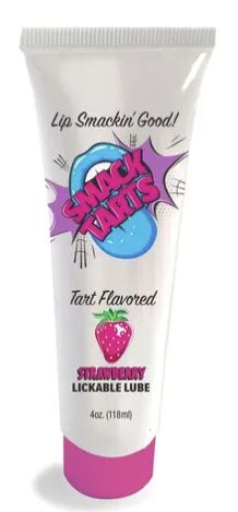 JUICY AF LUBE Adult Toy 2oz. Tube Water-based STRAWBERRY