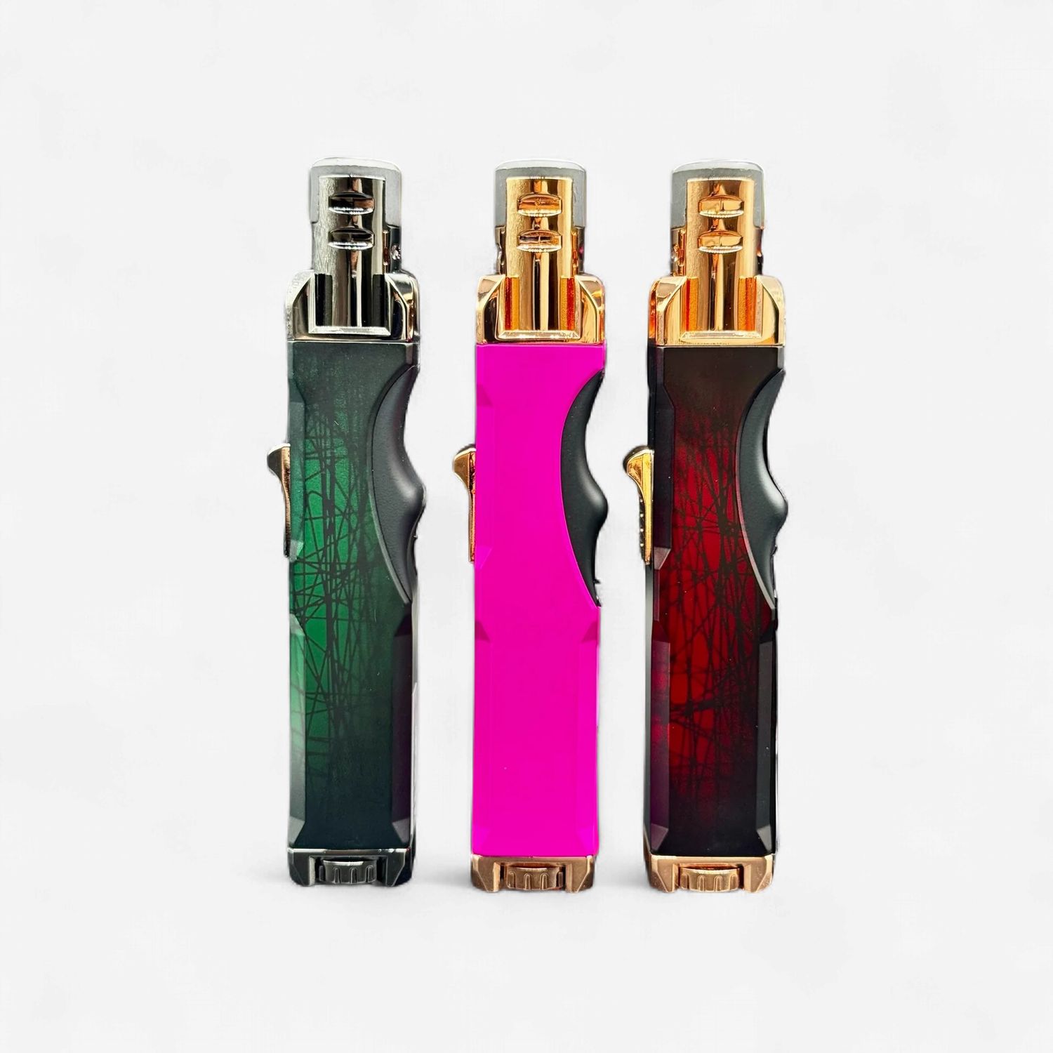 SCORCH PENCIL STANDING TORCH DISPLAY OF 9 (61725)