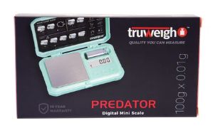 TRUWEIGH PREDATOR DIGITAL MINI SCALE 100g * 0.01g TEAL