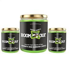 BOOMOUT CANDLE, Flavour: Green Mango