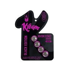 KREAM BLACK EDITION NEXT GEN KRATOM EXTRACT 200MG TABLETS 4TAB/PK 10PK/BOX | GRAPE