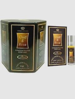 MUSKY BODY OIL 6ML ROLL ON BY DAMAS ROSE 6CT/PK OUD BOUQUET