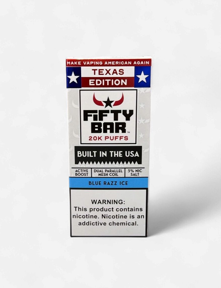FIFTY BAR BLU RAZZ ICE