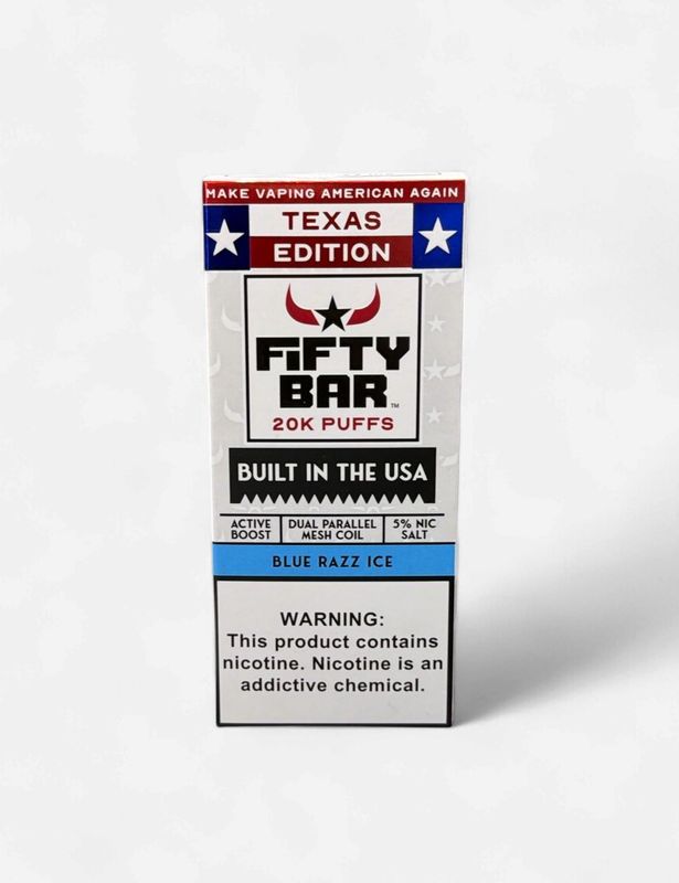 FIFTY BAR BLU RAZZ ICE