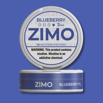 ZIMO NICOTINE POUCHES 3MG | BLUEBERRY