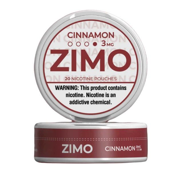 ZIMO NICOTINE POUCHES 5 PACKS 3MG | CINNAMON