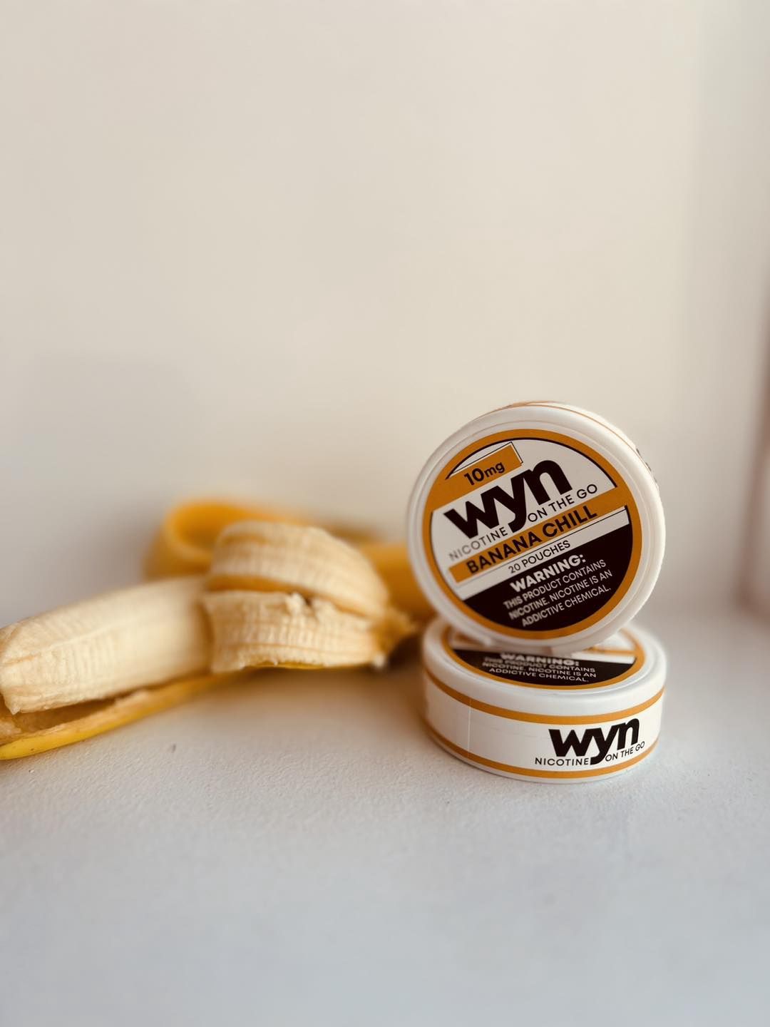 WYN NICOTINE POUCHES 5 pack 10MG | BANANA CHILL