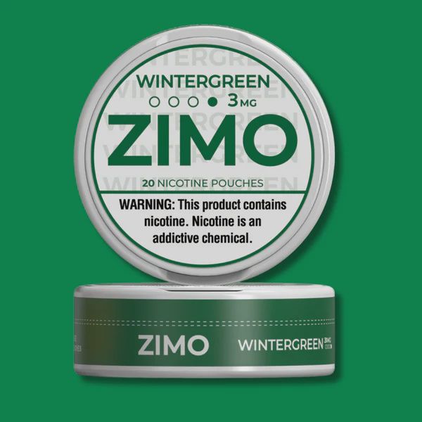 ZIMO NICOTINE POUCHES 3MG | WINTERGREEN