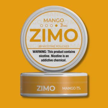 ZIMO NICOTINE POUCHES 5 PACKS 3MG | MANGO