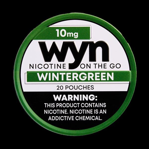 WYN NICOTINE POUCHES 5 pack 10MG | WINTERGREEN