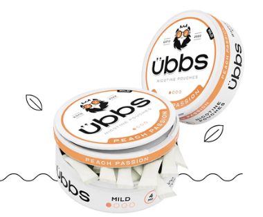 UBBS NICOTINE POUCHES 4MG | PEACH PASSION