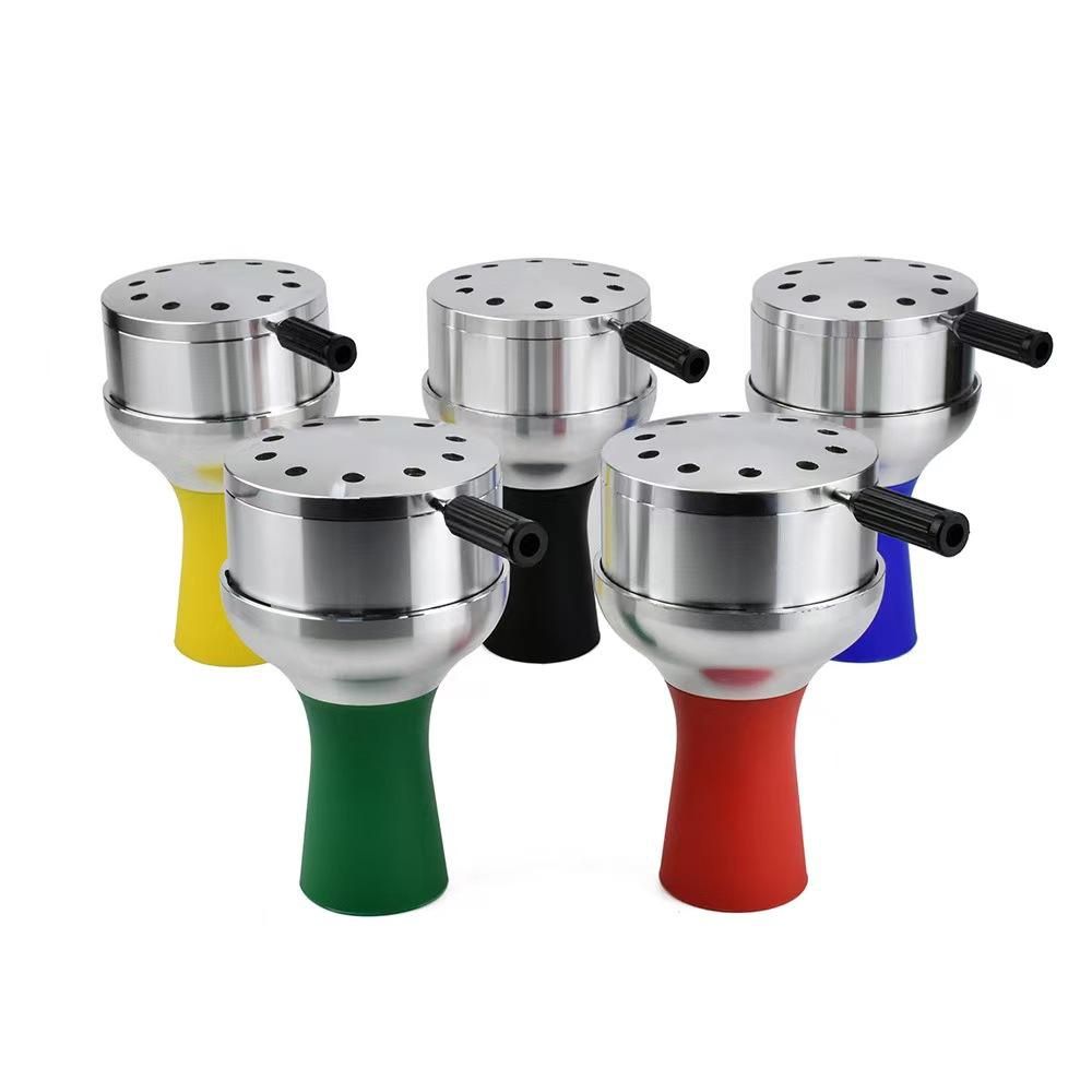 HOOKAH HEADS WITH SILICON AND STEEL