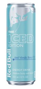 THE ICED VANILLA BERRY RED BULL ENERGY DRINK 12oz