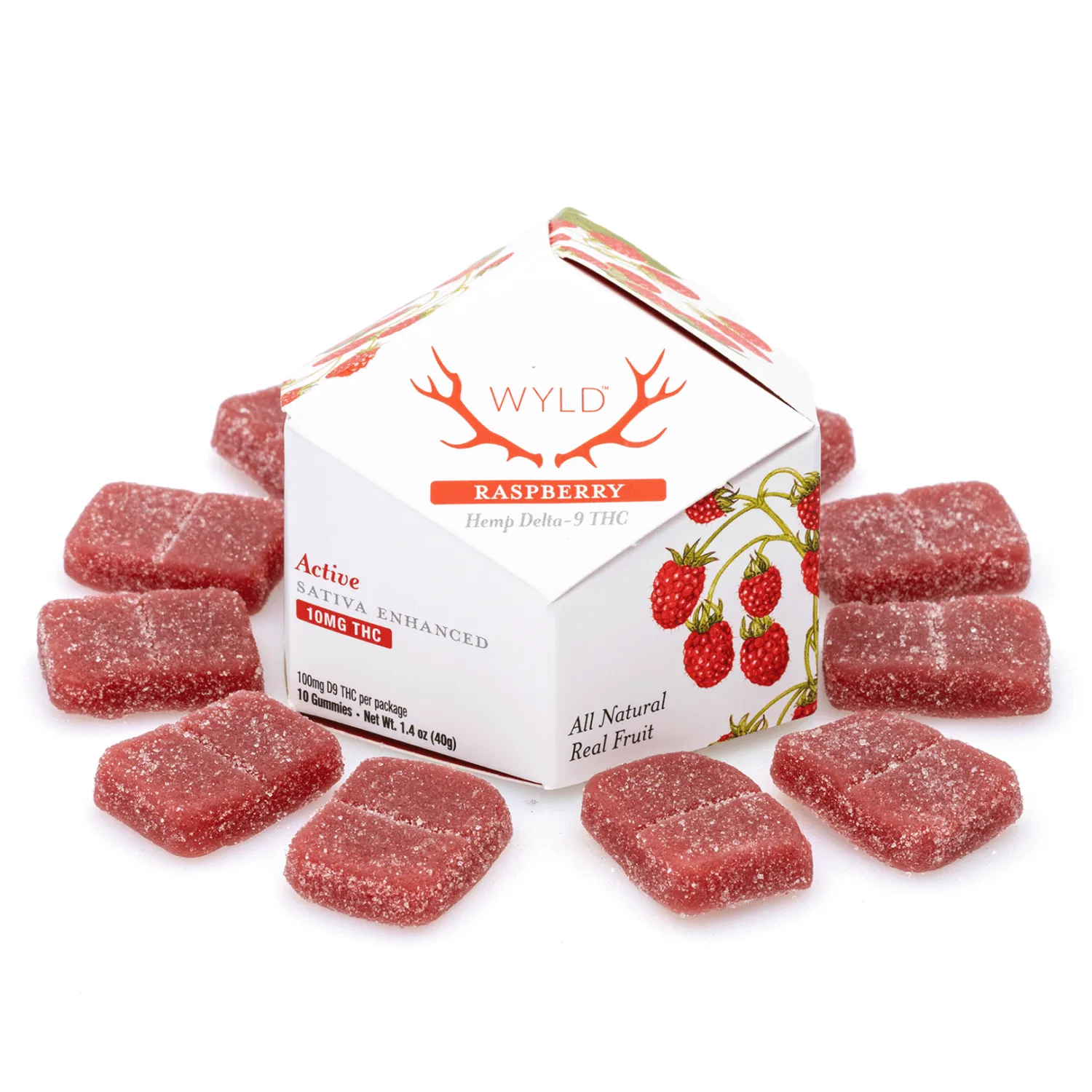 WYLD HEMP RASBERRY HEMP DELTA 9 THC