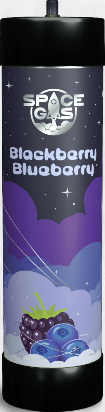 SPACE GAS BLACKBERRY BLUEBERRY WHIPPED 2500G