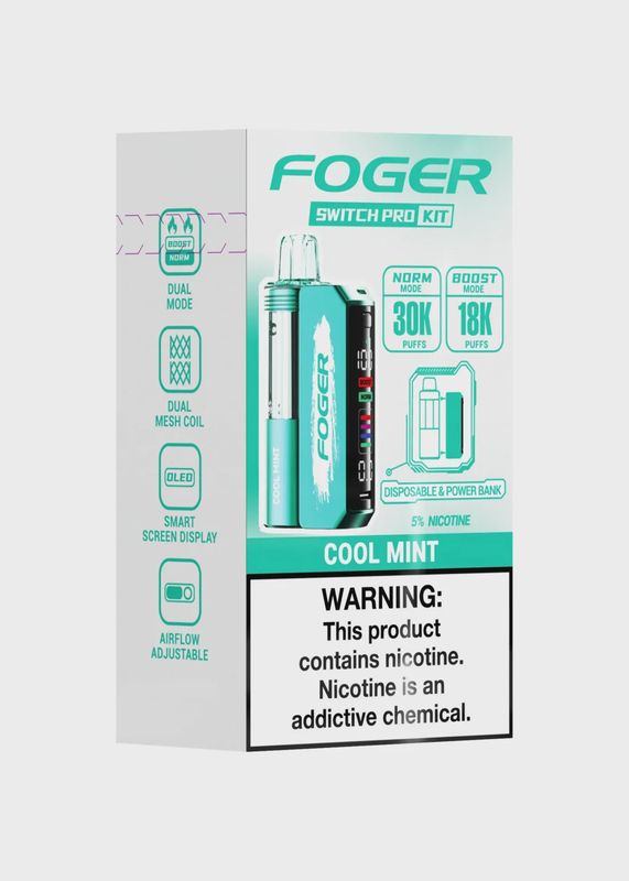 FOGER COOL MINT VAPES