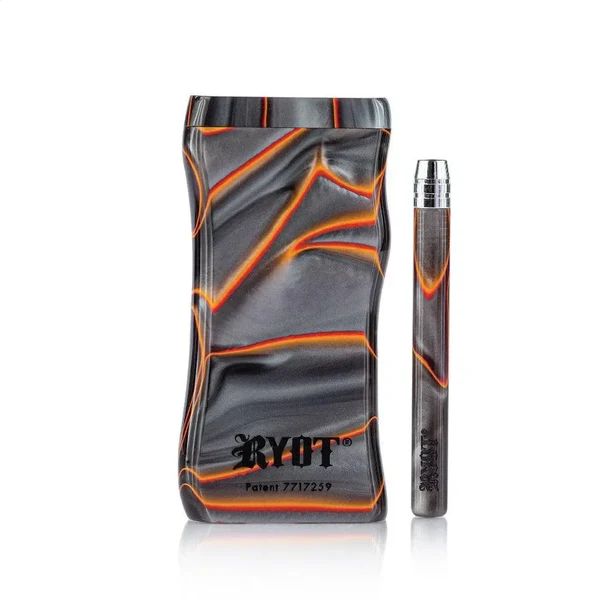 RYOT ACRYLIC MAGNETIC DUGOUT W/MATCHING ONE-HITTER LARGE, Colour: Red/Black