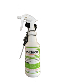 Ez-Clean Concentrated Bioenzyme, Indoor/Outdoor Odor Remover &quot;HOSER&quot; (1 L Spray With Hose Attachment)