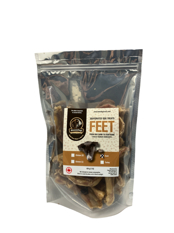 Duck Feet, Size: 1lb bag -  Feet  - approx 22feet