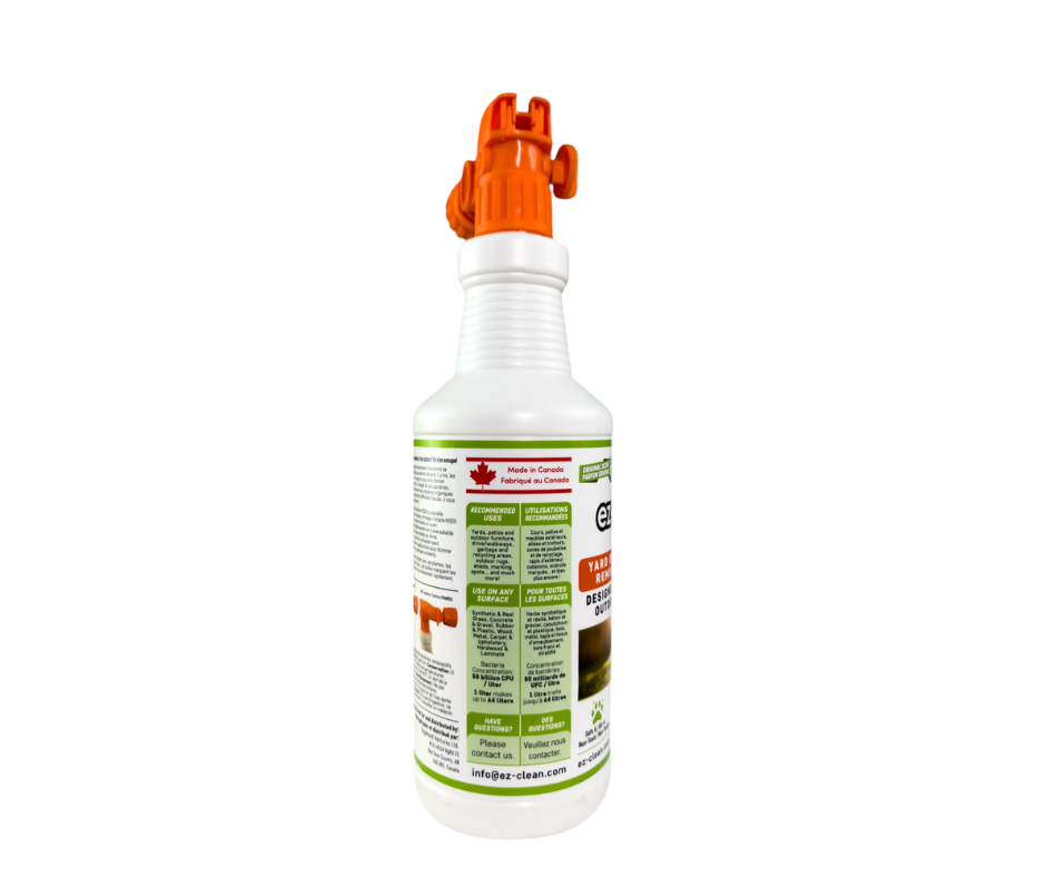 Ez-Clean Concentrated Bioenzyme, Indoor/Outdoor Odour Remover "HOSER" (1 L Spray With Hose Attachment)