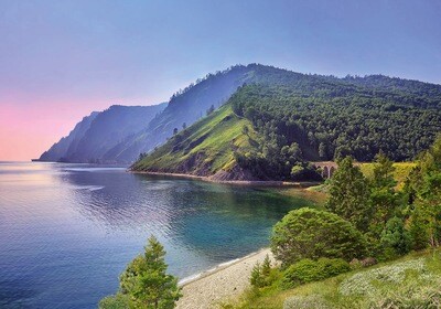 Утро на Байкале.
Х 5 &quot;Люкс&quot;фотообои&quot;ТП&quot;.
9 листов, размер 291 х 204 см